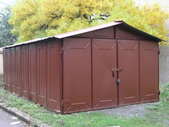 Продам металевий гараж по вулиці О.Поля Днепр