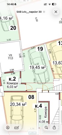 Продаж паркомісць в підземному паркінгу в зданій новобудові по вулиці Стороженка, район Привокзально - фото 1