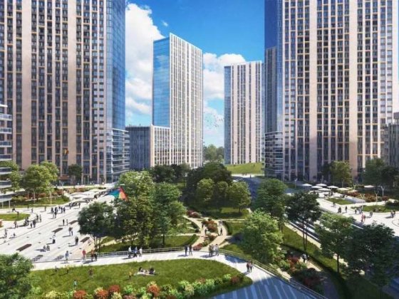 Продаж просторої 2х кімнатної квартири в ЖК "Метрополіс" Київ