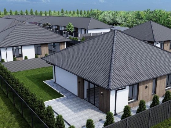 Продаж внутрішнього таунхауса 71 м² у КМ «Нова Мрія» - нове житло з ефективним плануванням РОЗТЕРМІН Гостомель