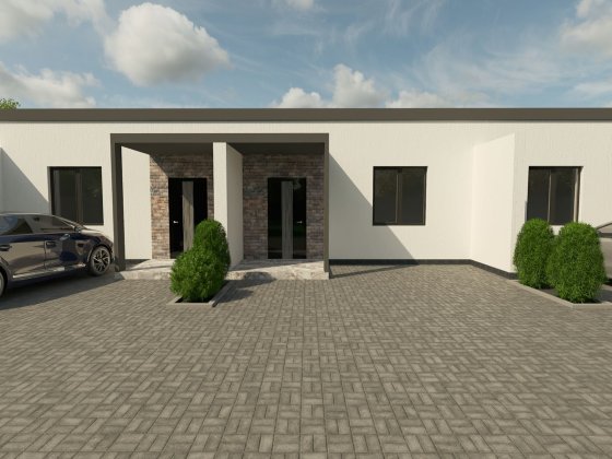 Новий таунхаус у Гостомелі, вул. Дніпровська | Газ | 8 кВт