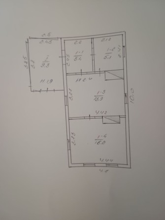 Продам земельну ділянку,з будинком - фото 1