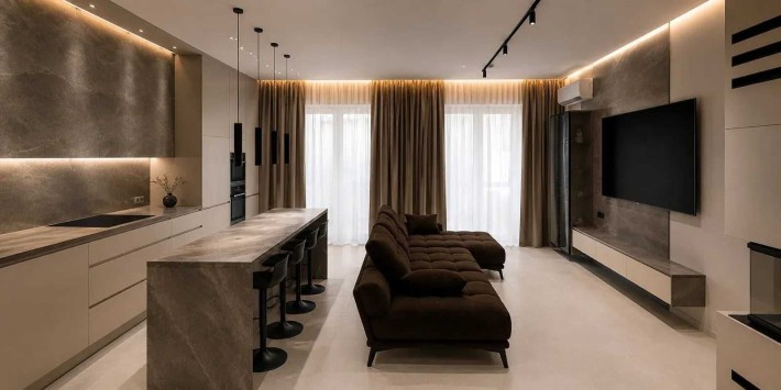 Продаж таунхауса з ремонтом та меблями 135м2, гараж + велика ділянка - фото 1