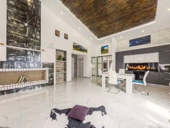 Капитальный и уютный дом VIP- уровня в стиле HI-TECH в с.Белогородка. Белогородка