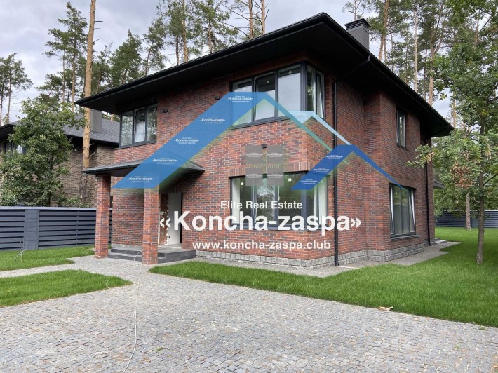 Конча Заспа, Козин, Плюты продажа нового дома в сосновом лесу. - фото 1