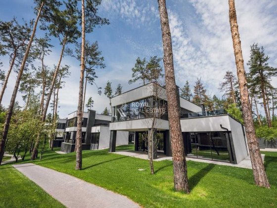 Продаж будинку Hi-Tech 314 м2 5 соток Козин Обухівський р-йн Закрите Містечко Ліс Козинка Конча-Засп
