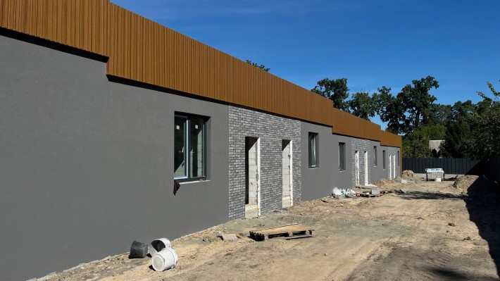 Новий таунхаус у Ворзелі | 52 м² | Газ | Тиха локація біля сосен - фото 1