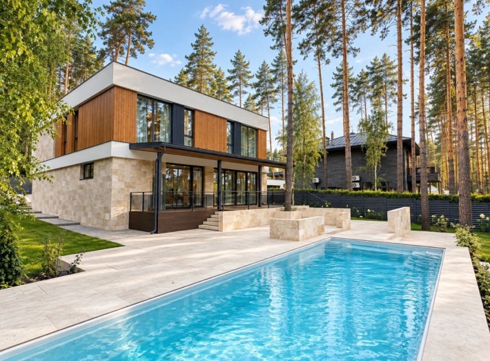 Продаж, Будинок 330м2, КМ Нова Ходосівка, Ділянка 14 соток у сосновому лісі Новообухівська траса, Al - фото 1