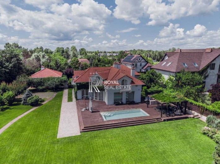 Продаж Будинок Вишеньки КМ «Княжий Затон» 3 кімнати 360 м² 40 соток Басейн Вихід до води Генератор Р - фото 1