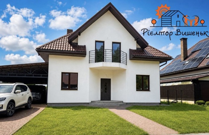 Продаж будинку під чистове оздоблення біля лісу і каналу с. Гнідин - фото 1