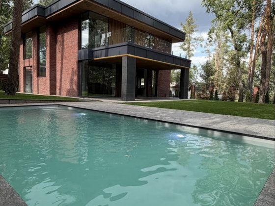 Ексклюзивний будинок 230 м² у лісі КМ “Нова Ходосівка”, басейн, газ, 8 соток, преміум сегмент, без к Ходосовка