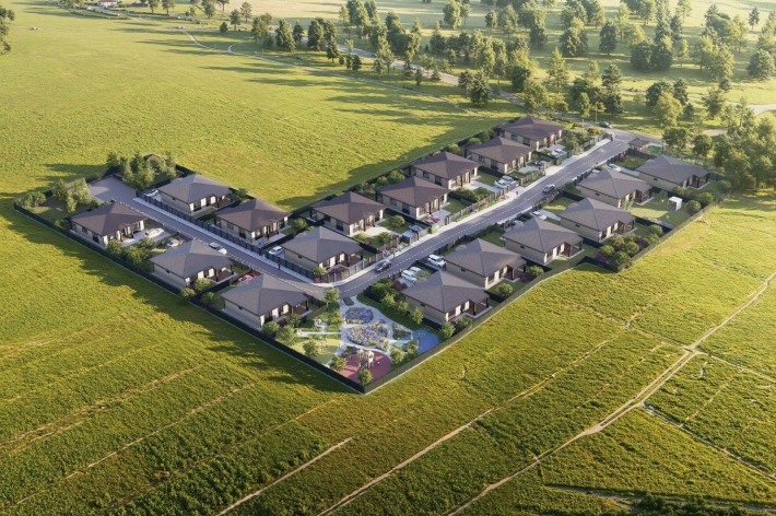 Будинок під ЄОселю з мінімальним оформленням, газ - фото 1