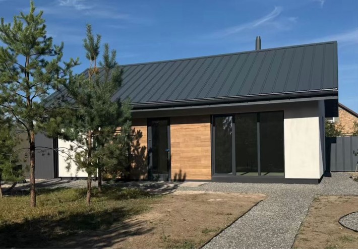 Продам автономний енергоефективний будинок(дача) 50 м²  в оточенні лісу й озера - фото 1