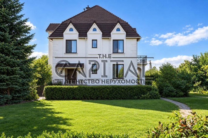 Продаж будинку ГНАТАВКА Підвал газ критий басейн сад камін сонячна електростанція 16 соток Бучанськи - фото 1