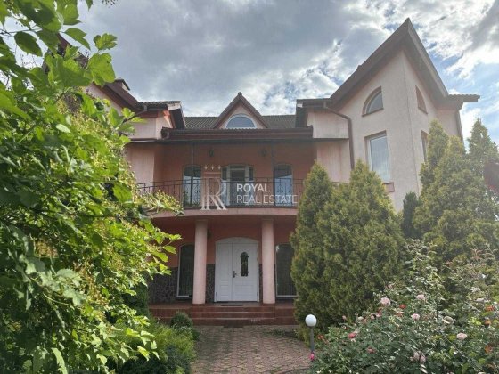 Продаж 3 поверхового 5 кімнатного Будинку 387 м2 тепловий насос газовий котел 12 соток Таценки Київс