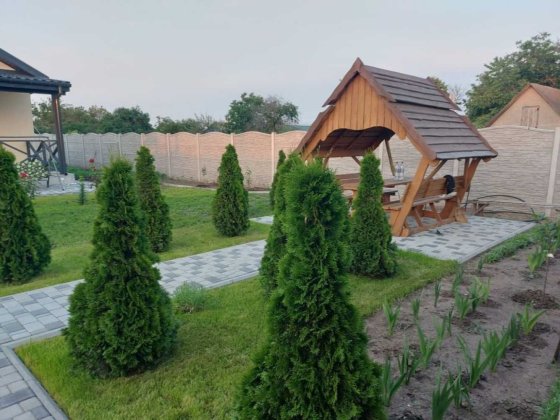 Продам дом новой постройки недалеко от Одессы. Современный ремонт. 2 конт. АГВ. Участок 7 соток Великодолинське