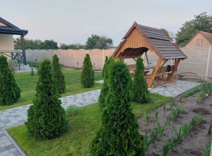 Продам дом новой постройки недалеко от Одессы. Современный ремонт. 2 конт. АГВ. Участок 7 соток - фото 1
