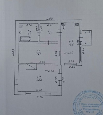 Будинок в центрі міста - фото 1