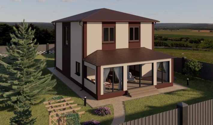 Будинок 180 м.кв з керамоблоку на 12 сотках від забудовника - фото 1