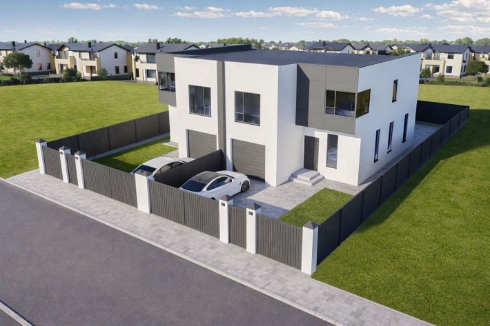 продаж  Дуплексу  650$ м2  в передмісті 150 м2 з газом  та всіма комунікаціямм - фото 1