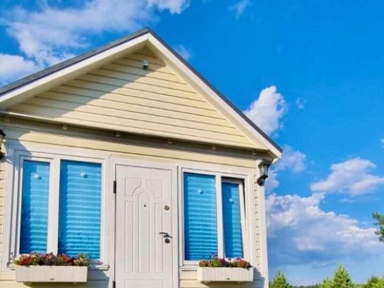 Новий компактний будинок 18 м² серед сосен ,с.Вишняки