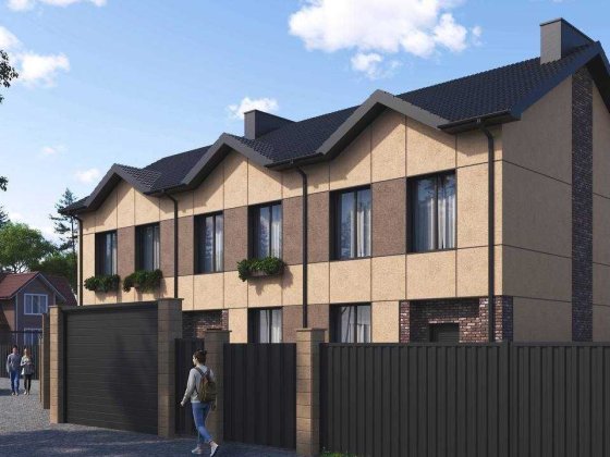 Продаж! Кутовий таунхаус в Ірпені  90 м² + мансарда 42 м2 ,  Газ , Центральні комунікації , Від влас
