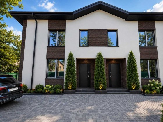 Продам кутовий таунхаус між Центральним Парком та Незнайко. 2 паркомісця. Центральні комунікації, га
