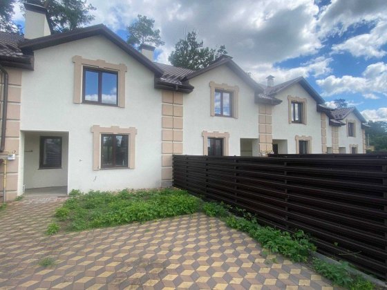 Двоповерховий таунхаус в Бучі 121,5 м² є Газ, окремий передній двір!!! Буча