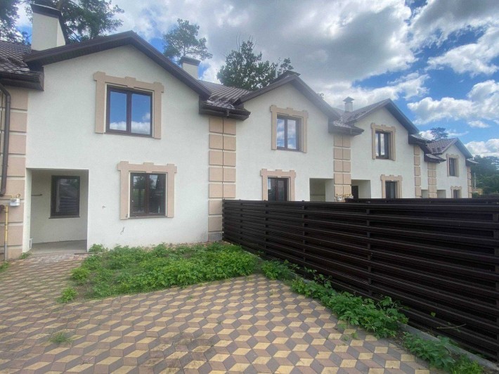 Двоповерховий таунхаус в Бучі 121,5 м² є Газ, окремий передній двір!!! - фото 1