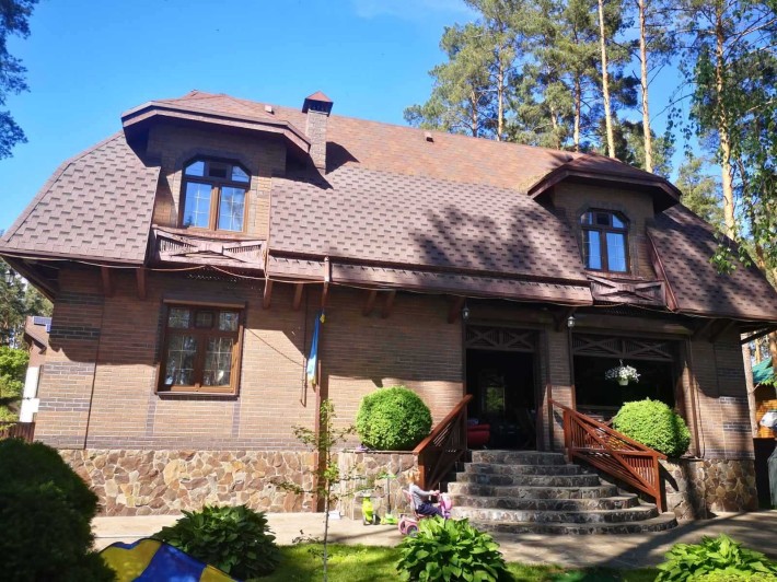 Затишний будинок 295м2 на 10 сот район Бучанського парку - 450000уо. - фото 1