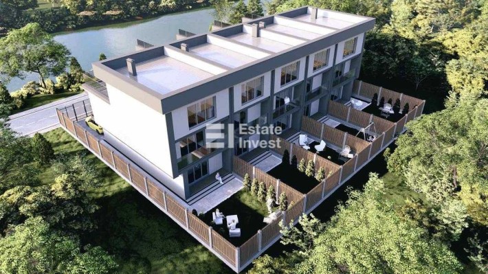 Продаж танхаусу на Осокорках — 500 м до метро, вихід до озера та панорамний вид на місто! - фото 1
