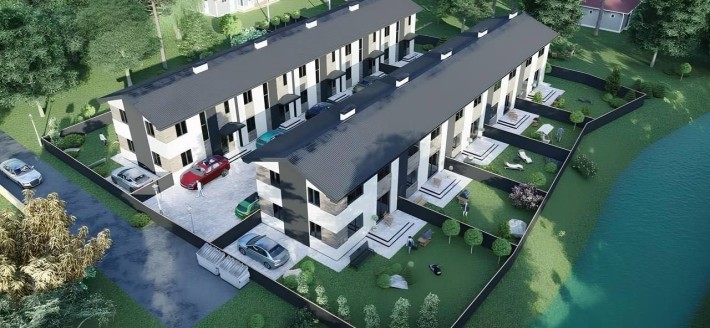 Ірпінь Без Комісії  Продаж таунхауса від забудовника Біля річки Газ вода свердловина електрика Вауче - фото 1