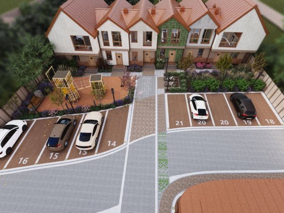 Продаж Таунхаус 55 м2 - біля лісу в Петропавлівській Борщагівці - ГАЗ - паркомісце  / від забудовник Петропавлівська Борщагівка