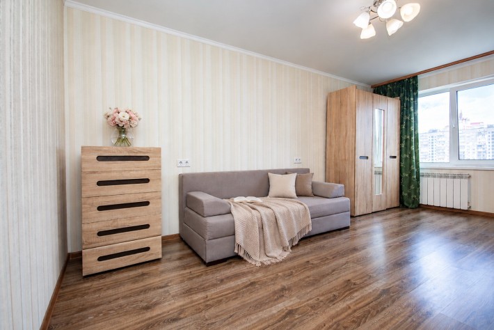 БЕЗ % продаж 1-к квартири, Левка Лук'яненка 1Д (Маршала Тимошенка), метро Мінська, Оболонський район - фото 1