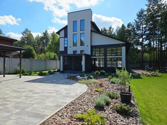 Сучасний дизайнерський будинок 275 м² на 15 сотках у Биківні, Київ Київ