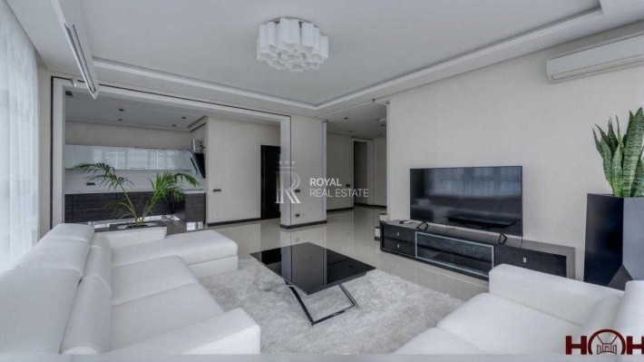 Оренда Квартира Київ ЖК «Новопечерські Липки» 4 кімнати 190 м² 27 поверх Панорамний вид Дизайнерськи - фото 1