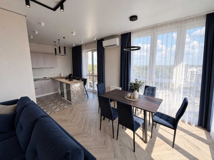 3-кімнатна квартира 78 м², перша здача, панорамний вид | Феофанія - фото 1