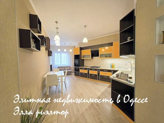 2х ком квартира в жк Марсель, 6 этаж, газовая плита, кухня-гостиная и две спальные комнаты Одеса