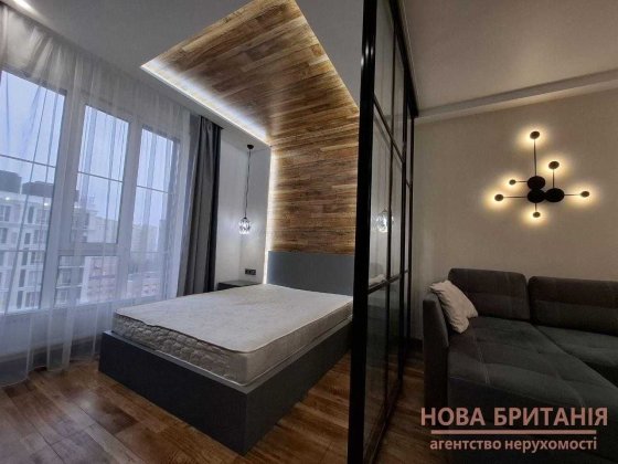 Сучасна 1-к квартира студія 40 м2, будинок Бірмінгем, ЖК Нова Англія Київ
