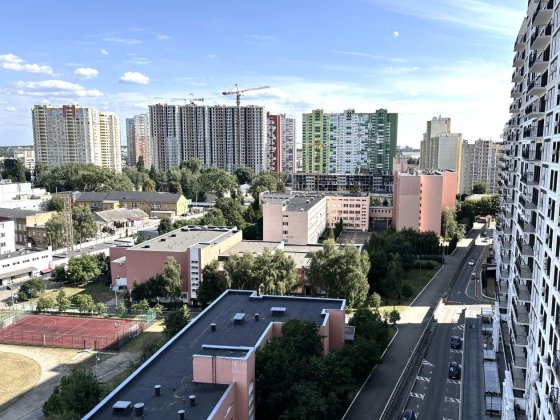 ВИДОВА,СУПЕР планування 1К з 4 вікнами,ЖК Нова Англія/Новая Англия