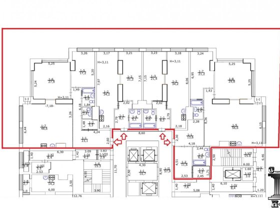 Від Власника, 413 кв.м, 9-поверх, ЖК Metropole, Предславинська 20-А