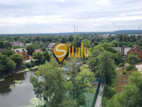 1к квартира з видом на Дніпро| ЖК "Рів'єра"|метро Славутич Киев