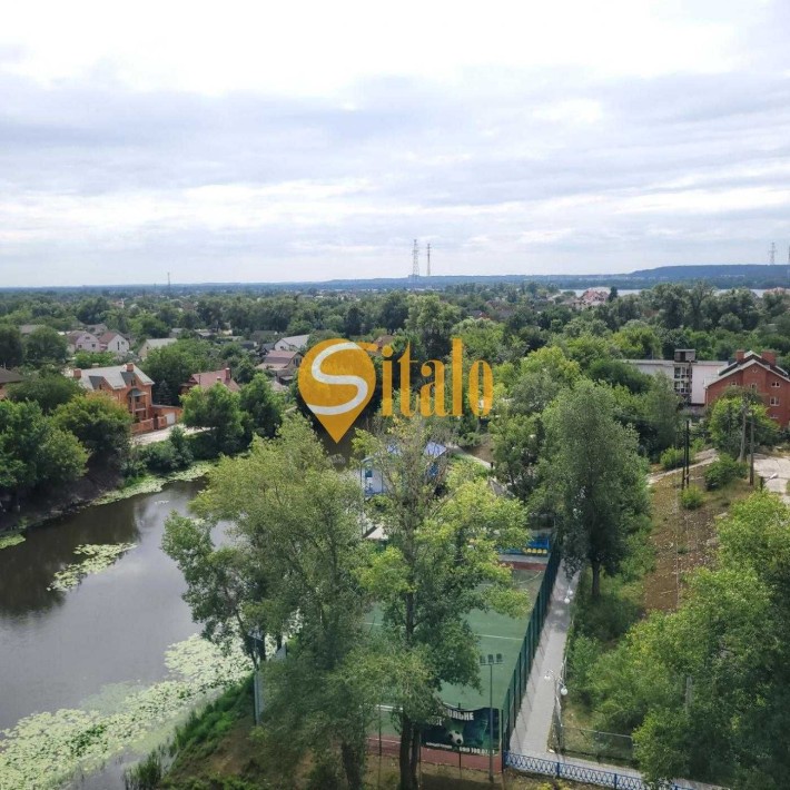1к квартира з видом на Дніпро| ЖК "Рів'єра"|метро Славутич - фото 1