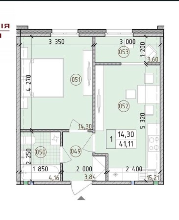 Продаж 1К квартири БЕЗ% від власника ЖК Нова Англія - фото 1