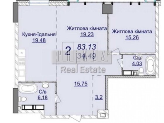 Продаж 2к квартири без ремонту, ЖК Новопечерські Липки, вул. Андрія Верхогляда, 22