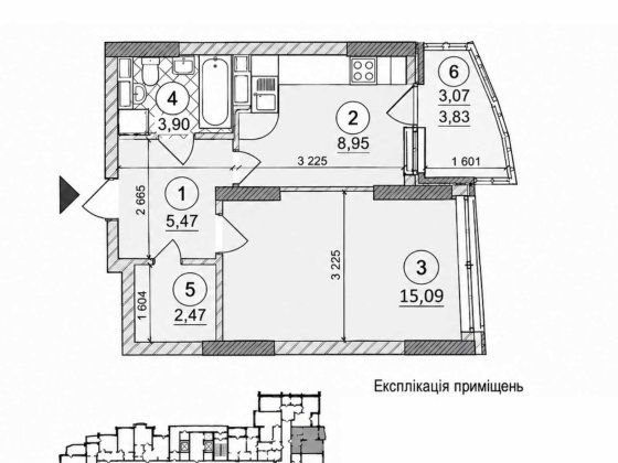 Продаж 1-кімнатної квартири з балконом у ЖК Freedom, комфорт-клас, 7 хвилин пішки до метро “Дарниця”