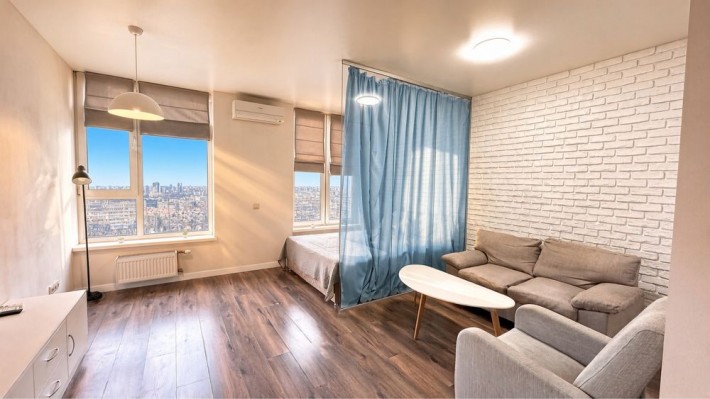 Продам видову  квартиру в ЖК  Комфорт таун.  Соборності 17.  Comfort - фото 1