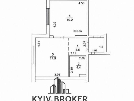 Продам квартиру на 5 поверсі 48м2 Perfect town Максимовича 32В Метро Васильківська 10 хвилин пішки