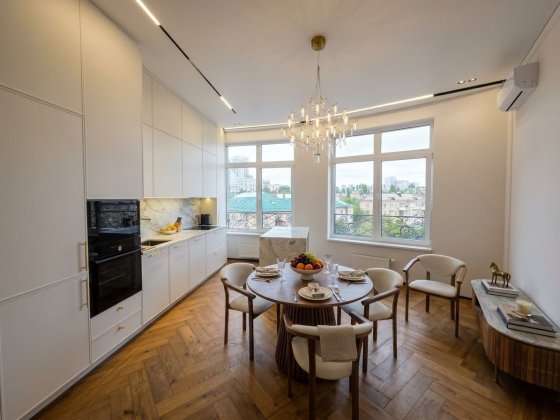 Без% | 3к.кв | 94м² з авторським ремонтом | ЖК 52 Перлина. Киев