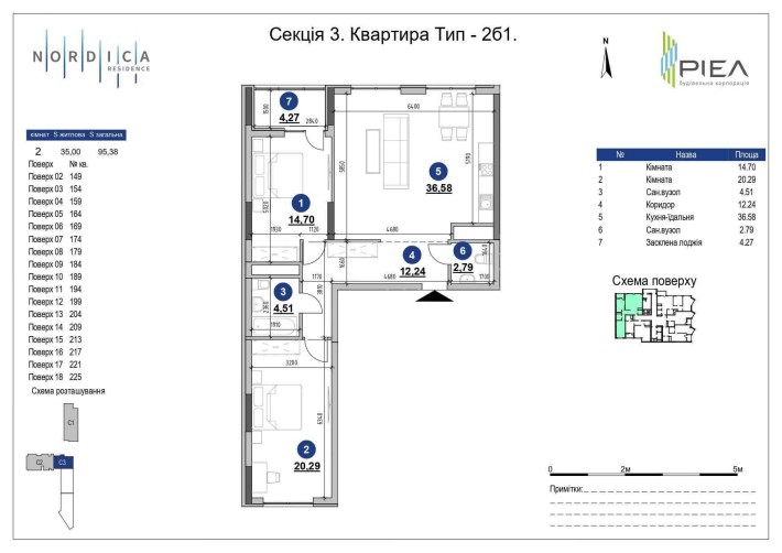 НИЗ Ринку! 95м2 Nordica Residence, Новопечерські Липки, єВідновлення / Сертифікат! - фото 1